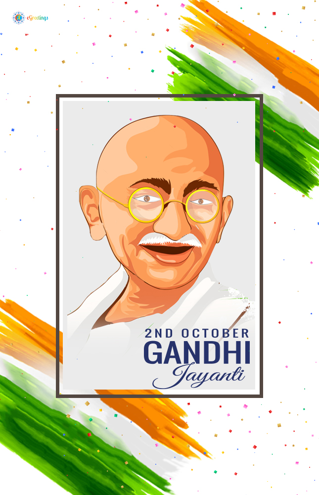 Gandhi Jayanti eGreeting 2021-3 | eGreetings Portal